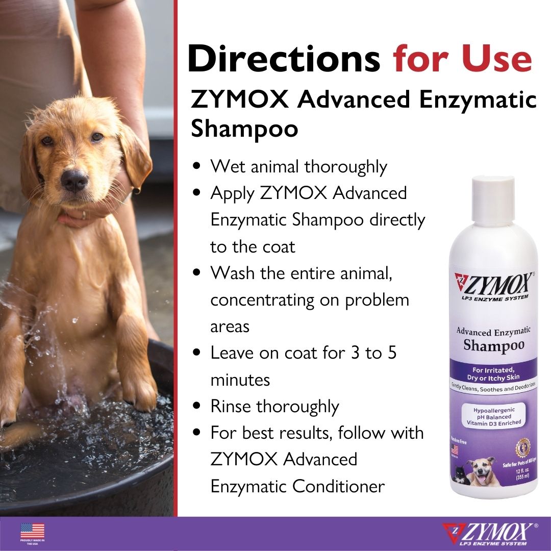 6RZAESH1201_667334229141 _ZYMOX Adv Shampoo_Directions_