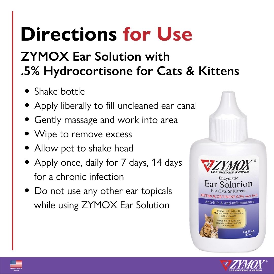 RZFES0125_6 67334 20125 3_ZYMOX Ear Solution HC .5% for Cats & Kittens (6)